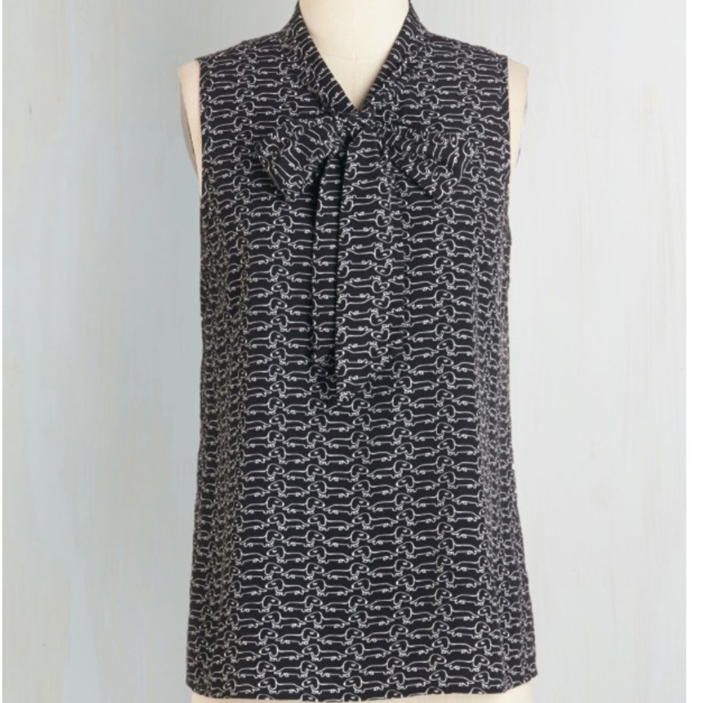 ModCloth 3x Business Trip Bliss in Dachshund